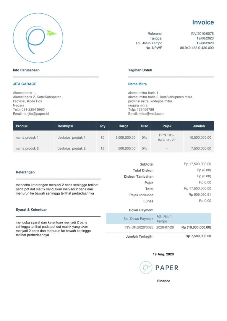 Tips Mengirim Invoice Profesional Kepada Klien Kunci Kelancaran Arus Kas Bisnis Anda